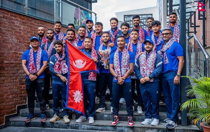 एसियाली खेलकुदमा जाने क्रिकेट टिमको विदाइ, सन्दीप अनुपस्थित 